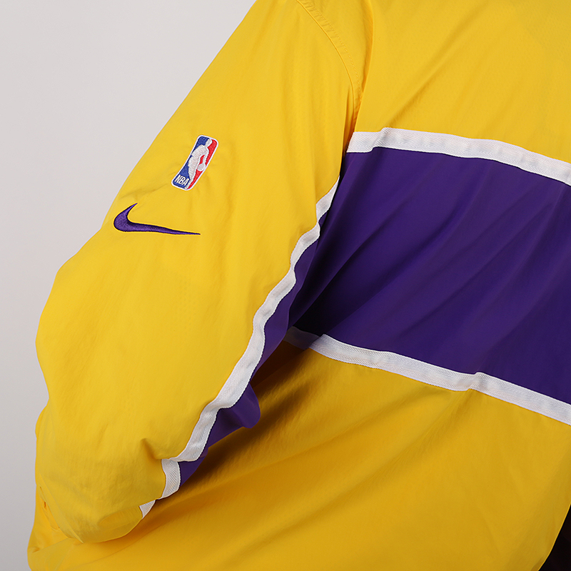 мужская желтая куртка Nike NBA Los Angeles Lakers AJ9153-728 - цена, описание, фото 6